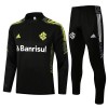 Internacional Trainings Sweatshirt Pak Kwart-Zip 2021-22 Zwarte